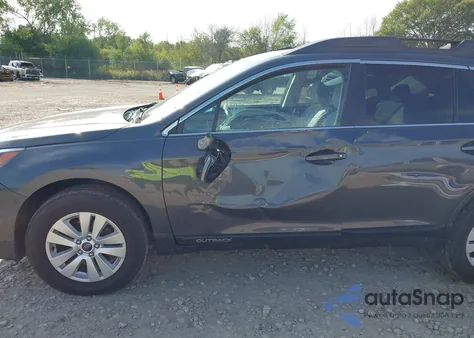 2019 Subaru Outback 2.5I Premium из США, поврежденный, VIN 4S4BSAFCXK3267685